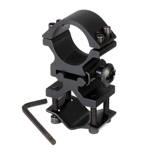 Dixin tube clamp sight clamp tube card double tube card eight-character clip fixed guide rail clamp bracket 8-character fixed clip No. 20 dovetail piece