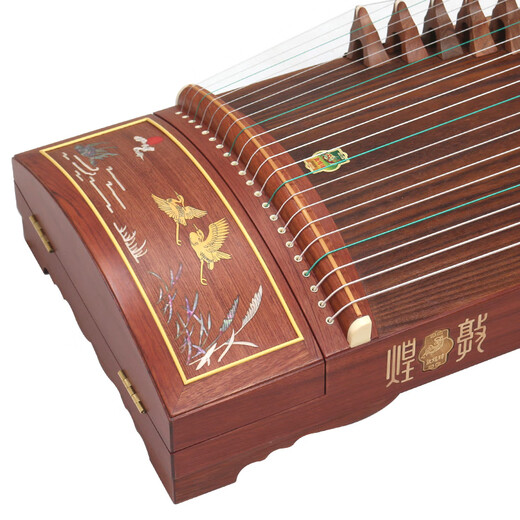 Dunhuang Guzheng 694LC-Perlmutter Teshi Guyi SUMU-Klasse Guzheng Qin Haitang Spring Szenerie spielt