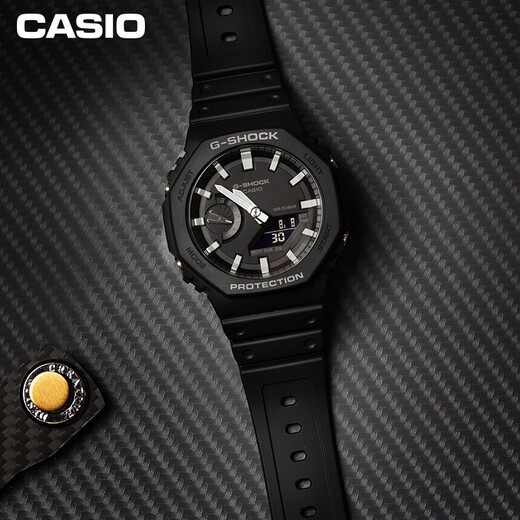 Casio (CASIO) G-SHOCK GA-2100 Sports Hachioji Waterproof Men's Watch Quartz Watch New Year's Gift GA-2100-1APR-200 Meter Waterproof