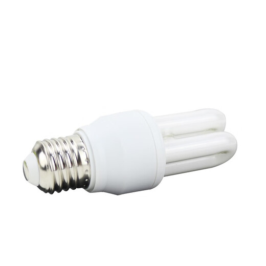 Foshan Lighting (FSL) T4 electronic energy-saving bulb U-shaped three-primary color fluorescent bulb E27 screw bulb 2U-5W white light (6500K)