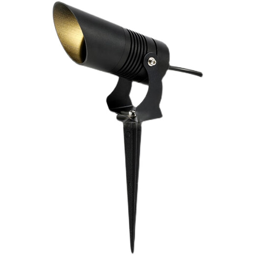 Yilin (yilin) LED tree light, outdoor park ground light, landscape green plant ground light, waterproof mud light, 3W oblique floor light, warm light