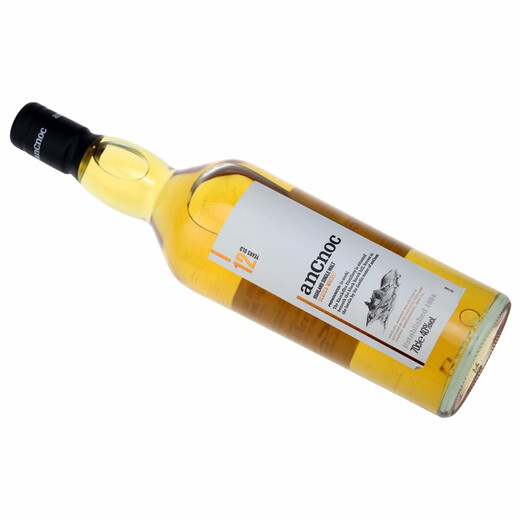安努克洋酒 AnCnoc 安努克高地单一麦芽苏格兰威士忌 纯麦烈酒进口 12年