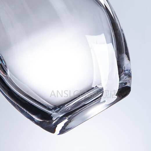 ANSLCEN lead-free crystal glass red wine decanter with handle wine dispenser creative wineware flask 1000ml