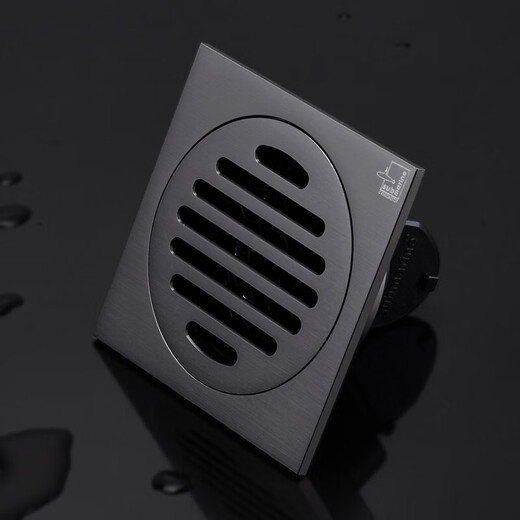 Submarine MTF50-10 floor drain gun gray anti-odor anti-return water return shower floor drain dry area floor drain set 50 caliber