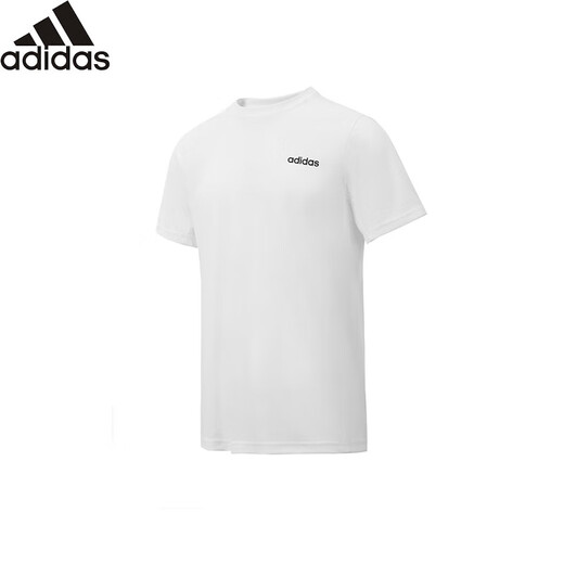 Adidas (adidas) Été respirant et polyvalent à sec Fast Dry Running Sports et Taille décontractée à manches courtes M