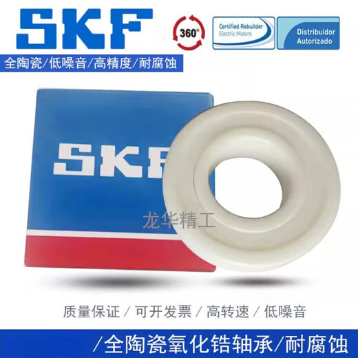 SKF Swedish ceramic bearing zirconia high temperature resistant 6300 6301 6302 6303 6304 6305 customized SKF 6300CE-2RS1