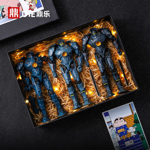 嫚璃环太平洋机甲模型复仇危险流浪者尤里暴风赤红手办摆件玩具礼物 680-尤里卡+683-暴风赤红 【出厂原包装（自己收藏）】