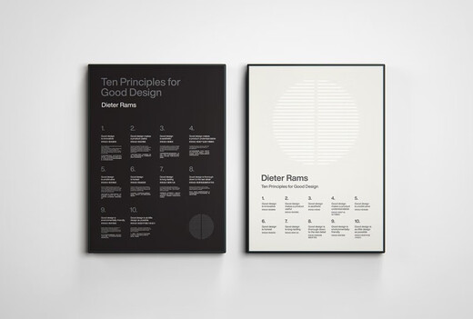 Dieter Rams' design mottos + complete works (set of 2 volumes in total)