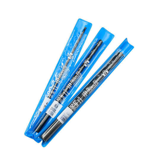 Yunqige SUSHSS extended drill bit straight handle twist drill extended drill 1/2.5/4.7/6.8/13x100/150/2 milky white 4.5x150mm