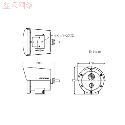 HIKVISION海康威视DS-2XE6222F-IS DS-2XE6242F-IS原装全新防爆摄像头 DS-2XE6222F-IS(200万) 无 6mm