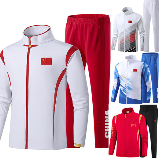 Hongxinger Paris Olympics 2024 Paris Chinese national team award-winning suit athlete appearance suit set zx9866 black suit 2xl