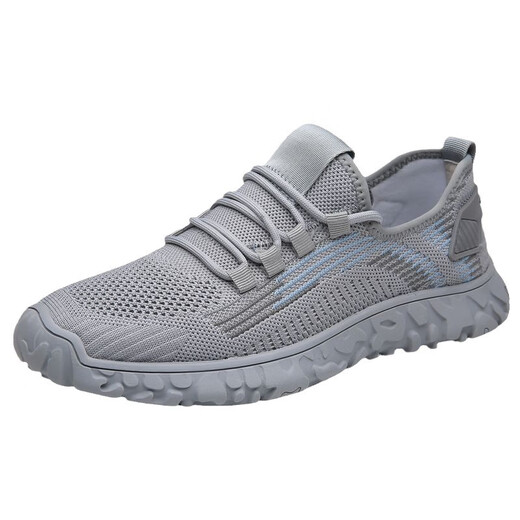 SNGUNY high-end light luxury brand casual shoes men's 2025 spring and summer sports shoes men's breathable thin mesh shoes men's shoes men's black 9195 39