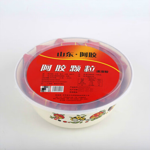 山东东阿正宗驴胶颗粒 600g阿胶速溶粉颗粒 配鱼胶补血颗粒 阿胶东阿阿胶糕块官方店京自旗舰營東 阿胶颗粒 600克一盆装【30天的量】