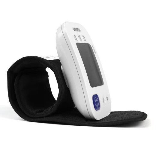 Omron Electronic Botter Pression Monitor Home Smart Smart Allderly Totalmente Automático High Precise Wrist Travel Portable 6182 HEM-6160 [Modelo de muñeca clásica]