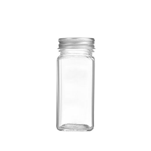 Xing Shunqian square seasoning bottle household chili cumin seasoning box bottle kitchen multi-purpose barbecue seasoning jar square seasoning bottle 5 pieces