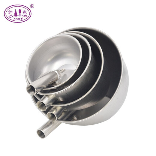 York (YORK) stainless steel pig drinking bowl, piglet drinking trough, sow automatic waterer, spout, pig farm water bowl, disinfected, extra large water bowl