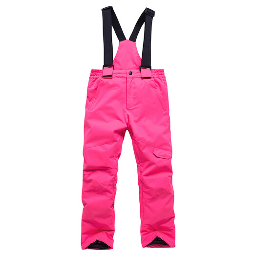 ARCTIC QUEEN children's ski pants for boys and girls, winter outdoor snowboard and double board ski pants, windproof, waterproof and warm, pink, fast shipping, fast shipping S
