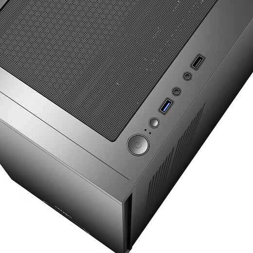 爱国者（aigo）F70 黑色 电脑主机箱 ATX台式大机箱（全侧透钢化玻璃/E-ATX主板/360水冷/支持40系显卡）