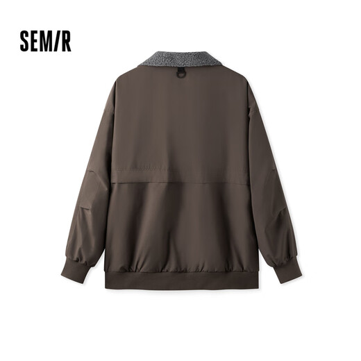 Semir jacket men's waterproof winter retro workwear style velvet jacket solid color oversize109724108109