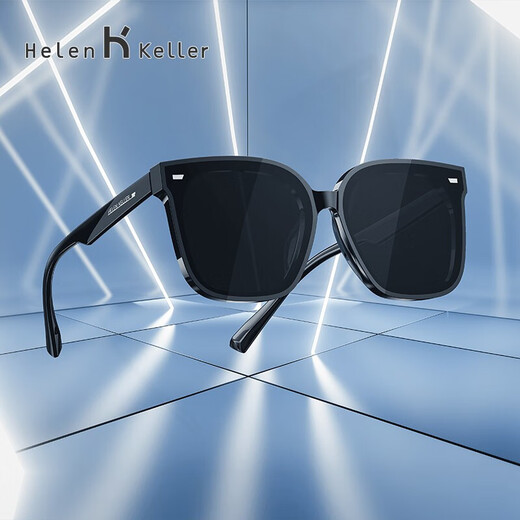 Helen Keller sunglasses polarized sunglasses for men and women large frame slimming sunglasses for couples H2207H01