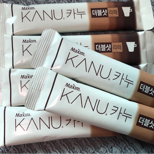 Maixin Korea Импортировал Maixin Kanu Kanu Latte Coffee 50 Boxs Pack Импортированный оригинальный мгновенный латте кофе порошок двойной латте 50 коробок.