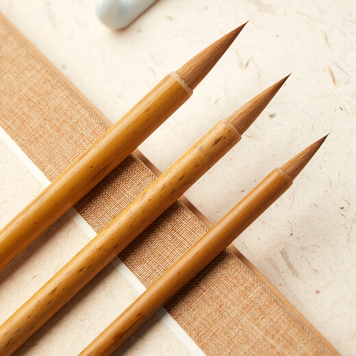 Liupintang calligraphy brush Langhao Wang Xizhi's handwritten calligraphy special running script running cursive professional grade ancient Chinese regular script small regular script hook line pen small purple hair really does not split or shed hair