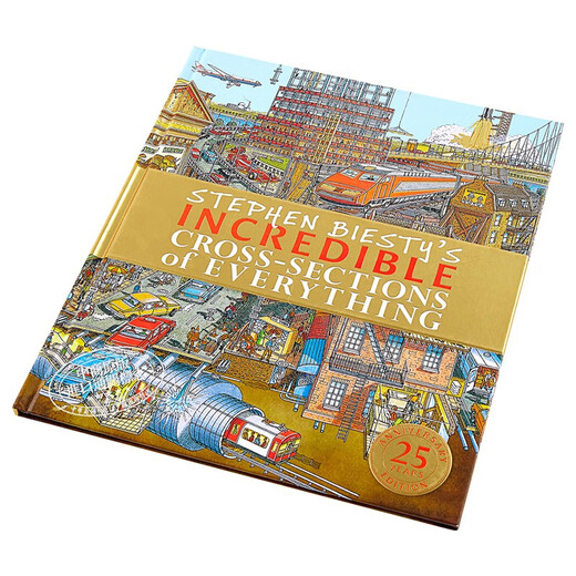 英文原版 Incredible Cross-Sections of Everything