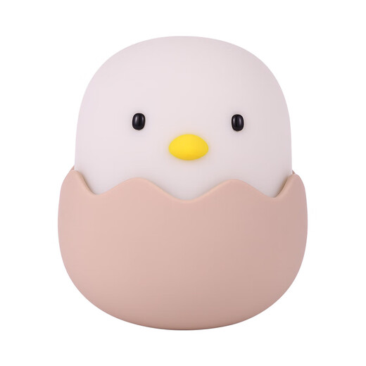 Ruchu Eggshell Chicken Night Light Baby Feeding Lamp Charging Cute Children's Eye Protection Sleeping Night Night Headlight Confinement Lamp Warm Yellow Light + Charging Cable Comes with a 3c Charger