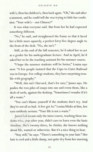 无声告白 英文 美版 Everything I Never Told You 伍绮诗