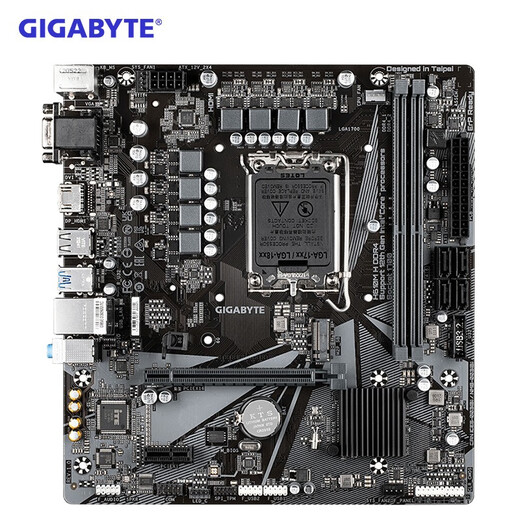 Gigabyte H610M H DDR4 motherboard supports 12th generation 13th generation CPU set Single motherboard [H610M H DDR4] 12th generation i3-12100 integrated graphics 4 cores base 3.3
