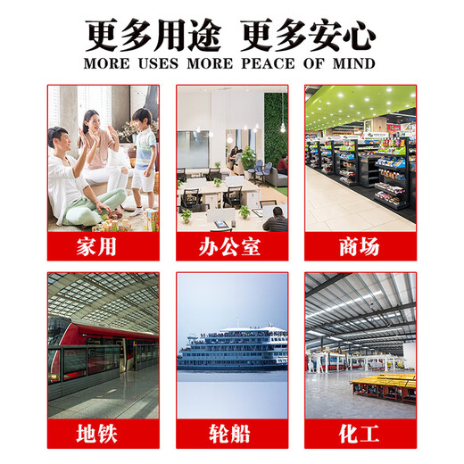 Civil air defense preparedness emergency kit gas mask fire smoke mask full face fire escape filter fire self-rescue respirator hotel dedicated rental room home household fire extinguishing four-piece set gas mask fire mask fire certification + water-based fire extinguisher + fire blanket