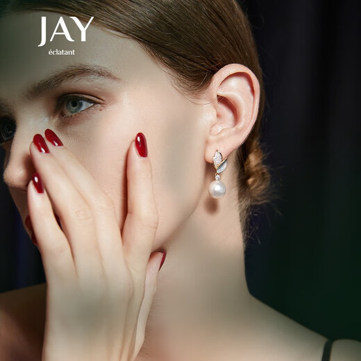 Jay imitation pearl earrings, women's earrings, high-end fashion accessories, birthday gifts for girlfriends and besties