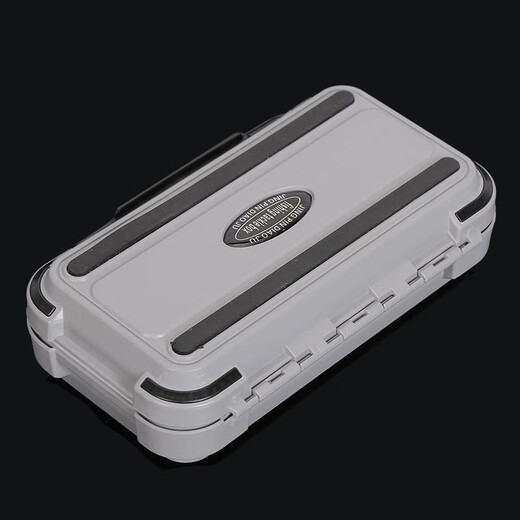 Haiyi Duo Lua Box Portable Waterproof Fishing Gear Accessories Box Multi-functional False Bait Lead Skin Fish Hook Space Bean Eight-Character Ring Storage Box Lua Box [Small size 11.5*6.5*3]