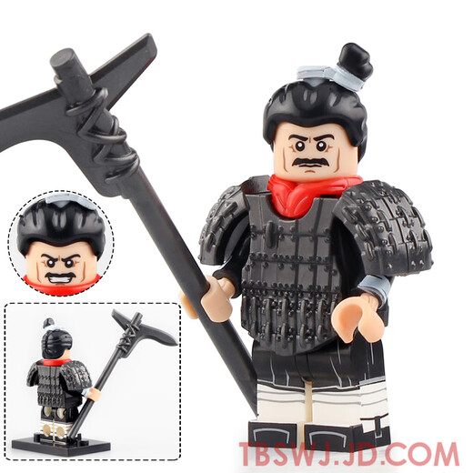 Fangcheng is compatible with small particle building blocks Ancient soldiers, Qin Shihuang's armor, military figures assembled children's toys XP653 Qin Wushen Generals 20 captains XP656 Qin Shihuang