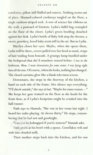 无声告白 英文 美版 Everything I Never Told You 伍绮诗