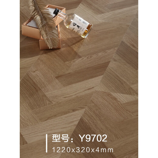 XMSJSPC stone plastic lock fish bone spelling herringbone floor stone crystal pvc snap waterproof household renovation direct sales r9902