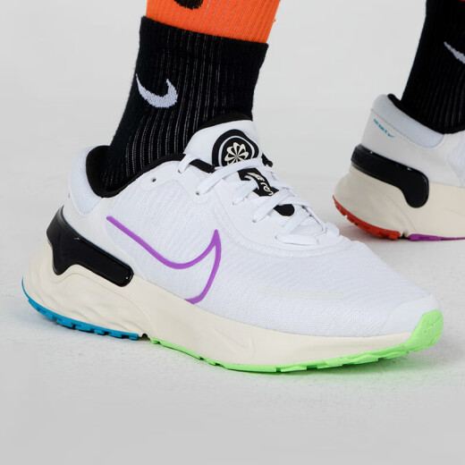 耐克（NIKE）休闲鞋男鞋2025新款夏季运动鞋Renew Run 4跑步鞋FJ1048-100 FJ1048-100白色 44.5