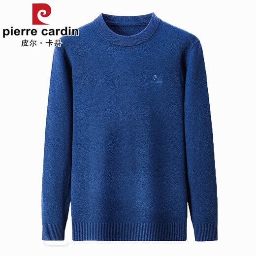 Pierre Cardin Sweater Men de lana redonda de lana Sweater Men suéter de lana puro hombres de mediana edad de mediana edad de color calidez de lana de lana de lana Lan Liangqing [cuello redondo] 12182-48 165 Tamaño [recomendado 90-115 Jin [Jin equivale a 0.5 kg]]