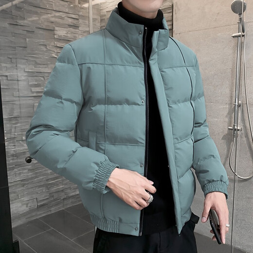 
Jeanswest cotton coat men's cotton jacket short winter thickened jacket men's cotton jacket bread jacket middle-aged and young winter men's trendy and versatile C136-8228-Black XL (130-140Jin [Jin equals 0.5 kg])