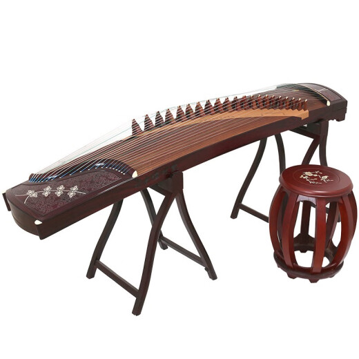 
Dunhuang brand guzheng 694KK series banana window night speech performance rated Guzheng Shanghai National Musical Instrument Factory 1 5698JT Lady (full set of accessories)