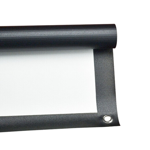 Cortina de proyector Hongying Simple White Fibrass 72 pulgadas Cortina de proyector montada en la pared