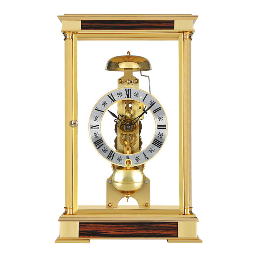 Relojes Hermle Sala de estar de reloj de estilo europeo adornos mecánicos de madera maciza reloj Mt202-000791