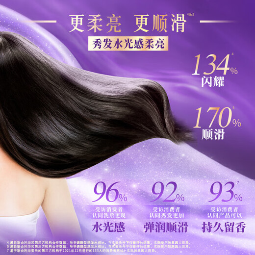 Lux (LUX) Shampoo and Shower Gel Set 2-in-1 Men's and Women's Shampoo Cream Long-lasting Fragrance Official Brand Hydrating and Smooth Hydrating Shampoo 400g + Shower Gel 350g*2 Bottles