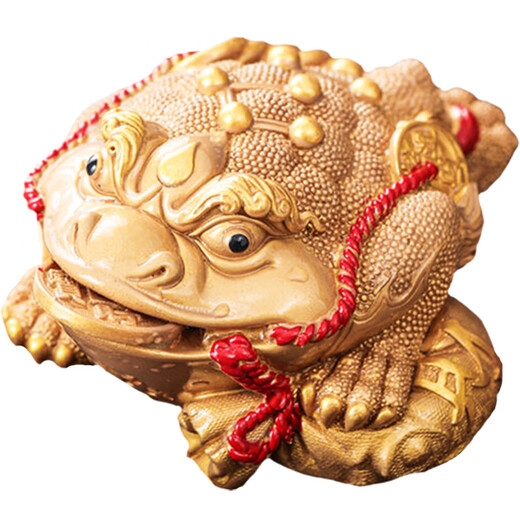 Ci De Tang Tea Pet Ornaments Color Changing Three-Legged Golden Toad Can Raise Pixiu Kung Fu Tea Ceremony Creative Tea Play Tea Set Big Toad New Large Money Bag Stepping Toad Turns Red Main Image