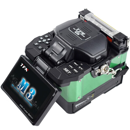 TFN Faser-Spleißmaschine Fate M3 Touchscreen Hot Schmelzmaschinenfaser Schmelzmaschine Vollautomatisch 50 km Hauptlinie Drei-in-Eins-Fixture-Trunk-Maschine M3 Faser Spleißmaschine Fremde (optionale englische, französische, japanische, russische, koreanische und thailändische Sprachen)