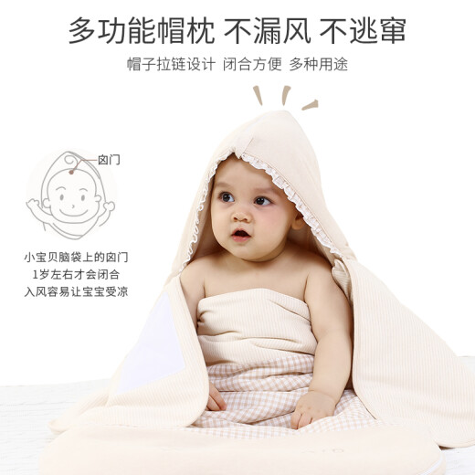 Colorful Dr. Baby Sleeping Bag Autumn and Winter Newborn Baby Quilt Multifunctional Colored Cotton Warmth Thickened Swaddle Sleeping Bag Spring Bag Anti-jumping Anti-scratch Anti-kicking Quilt Baby Sleeping Bag Supplies Lamb Coffee Color Thickened 0-12 Months
