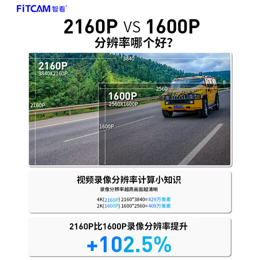 智看（FiTCAM）适用雪铁龙凡尔赛c5x天逸c5标致408X 4008 508L行车记录仪免走线 黑色 天逸C5/4008/5008原车带雨感+64G