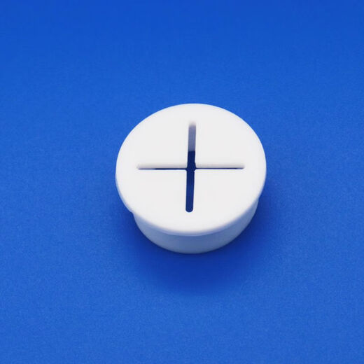 Danyang Sunny Cross Rubber Plug White Soft Silicone Cable Protector Hole Cover Mobile Phone Cabinet Dust Plug Opening 20mm, 25mm White Opening 20mm