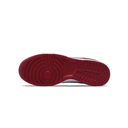 耐克（NIKE）男鞋 DUNK LOW RETRO 白红 复古低帮休闲板鞋 DD1391-602 39