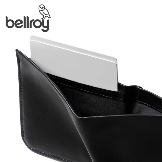 Bellroy Australia escondite / busca primavera nueva clásica clásica clásica tarjeta de presentación minimalista de moda simple billetera funcional hombres y mujeres tinta negra